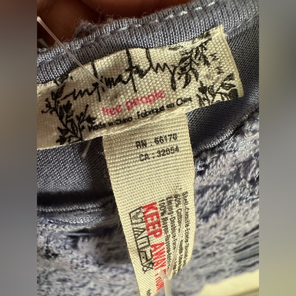 FREE PEOPLE Intimately MD Daydream Eyelash Lace Mini Dress Open Back Lined SEXY - Picture 15 of 16